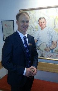 Registerhållare Olof Brattström disputerar.